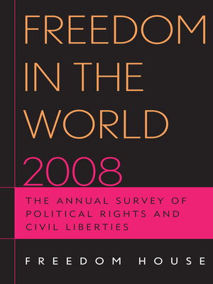 cover image of Freedom in the World 2008